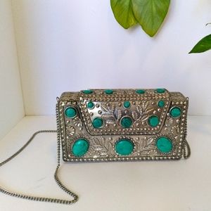 St. Xavier Turquoise Crossbody Bag